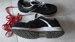 Zapatos de seguridad negros talla 45