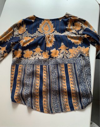 Blusa Natura Estampada Talla S