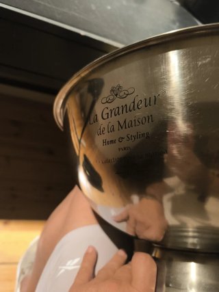 Cubitera La Grandeur Metal Plateada