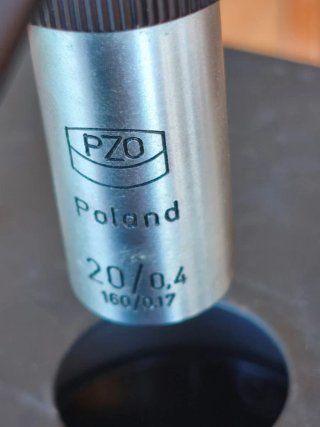 Microscopio Antiguo PZO