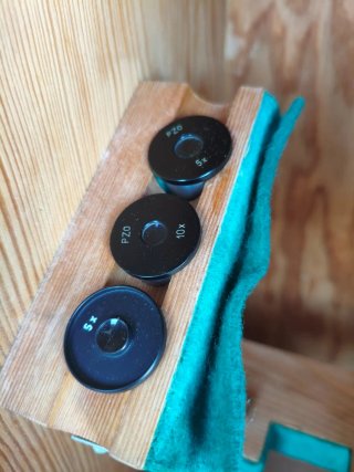 Microscopio Antiguo PZO