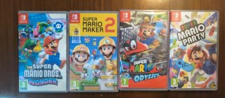 Lote 4 Juegos Nintendo Switch Mario Bros