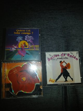 Lote 3 CDs Música Bailes de Salón
