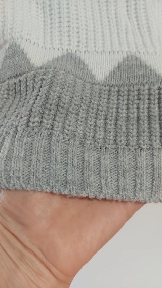 Jersey mujer rosa y gris