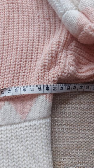 Jersey mujer rosa y gris