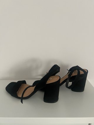 Sandalias Stradivarius Negras Talla 37