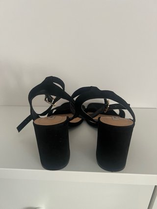 Sandalias Stradivarius Negras Talla 37