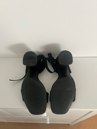 Sandalias Stradivarius Negras Talla 37