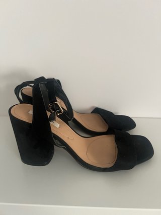 Sandalias Stradivarius Negras Talla 37