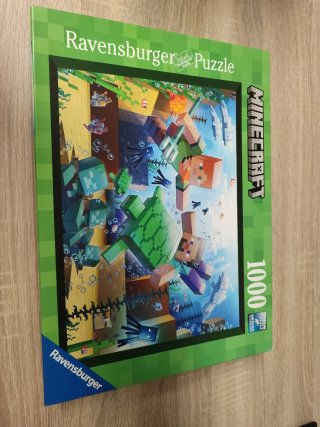 Puzzle Ravensburger Minecraft 1000 Piezas