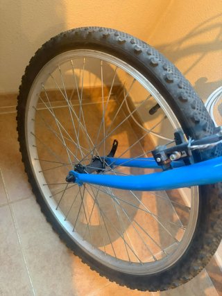 Bicicleta azul 24 marca Leader(solo  Guadalajara)