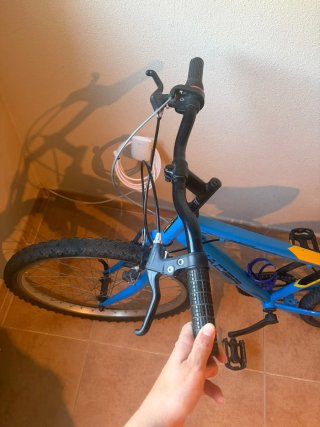 Bicicleta azul 24 marca Leader(solo  Guadalajara)