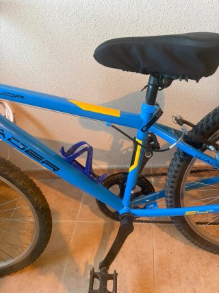 Bicicleta azul 24 marca Leader(solo  Guadalajara)