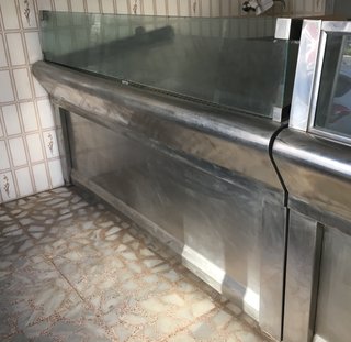 Vitrina expositora SERVIFRIO Acero Inoxidable
