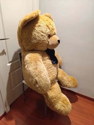 Oso de peluche gigante marrón