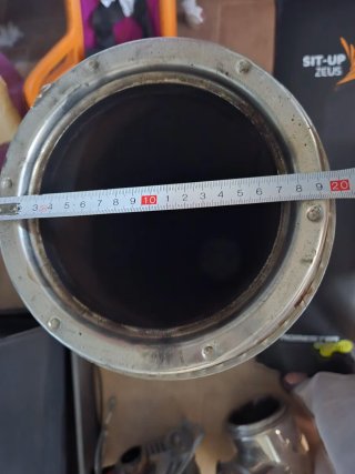 Tubos y T Inox  por cambio caldera