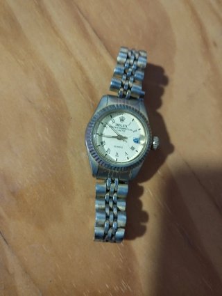 Reloj Rolex Oro y Plata