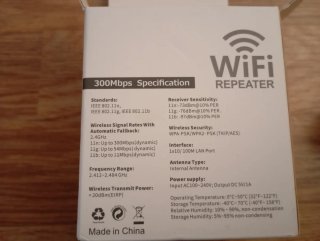 Amplificador WiFi Repetidor Extensor Señal