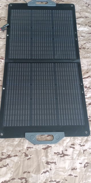 Panel Solar Plegable VEVOR 100W