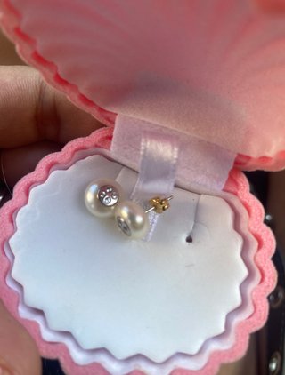 Pendientes Perlas y Oro 18k
