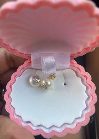 Pendientes Perlas y Oro 18k
