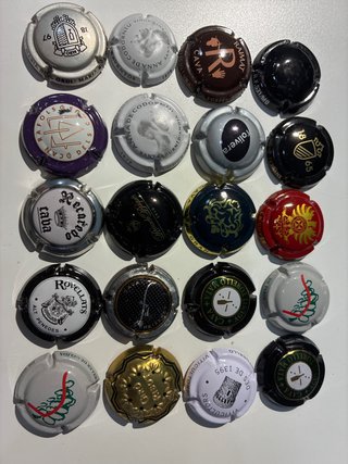 Lote 20 Chapas Cava Coleccionismo