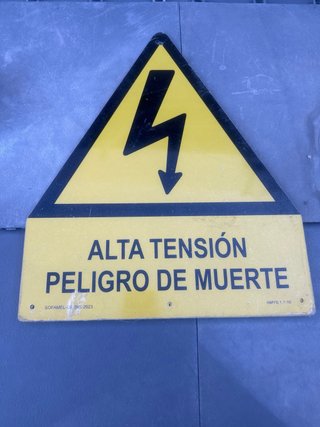Chapa de peligro