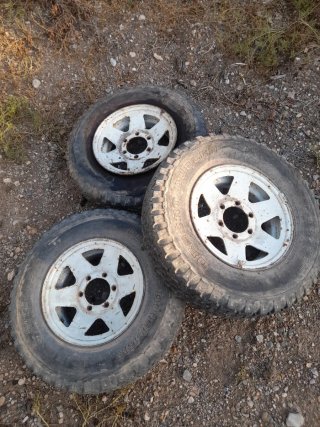 Llantas Nissan Patrol (3 unidades)