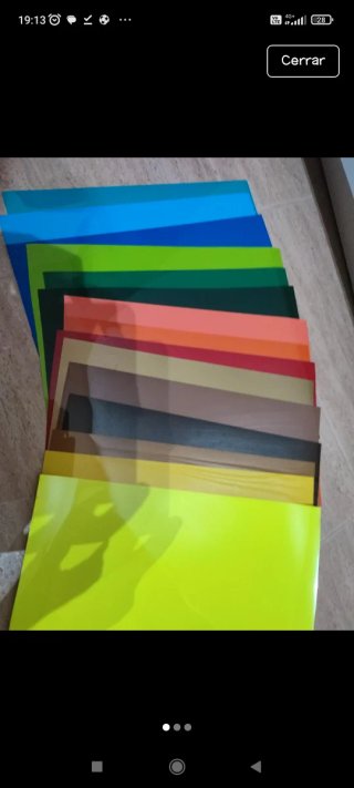 Vinilo textil lote 12