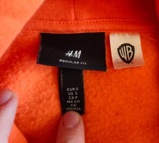 Sudadera Hombre Viernes 13 Naranja
