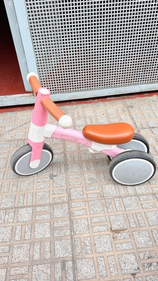 Bici infantil rosa 3 ruedas