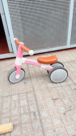Bici infantil rosa 3 ruedas
