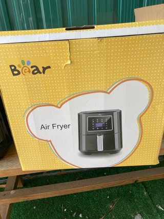 Freidora de Aire Bear Negra
