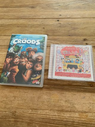 Pack Infantil DVD Los Croods + CD