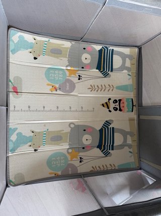 Parque infantil para bebés, 125x125x66