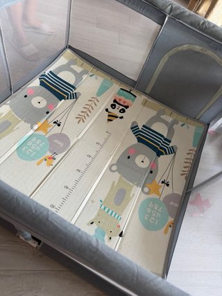 Parque infantil para bebés, 125x125x66