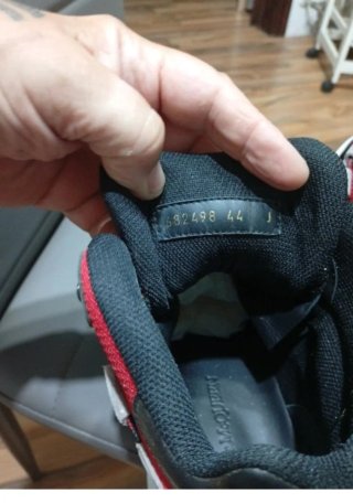 Sneakers Alexander McQueen Grigio Rosso