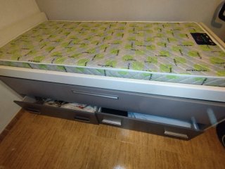 Cama nido con 2 colchones 100€