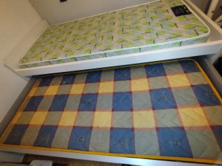 Cama nido con 2 colchones 100€