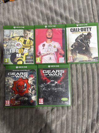 Vendo lote de juegos de XBOX ONE