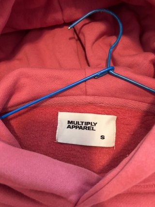 Sudadera rosa Multiply
