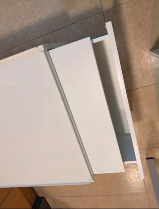 Mueble para lavadora blanco