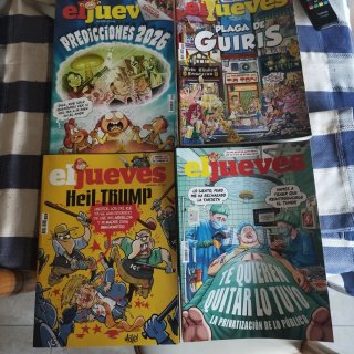 Lote 4 Revistas El Jueves actuales