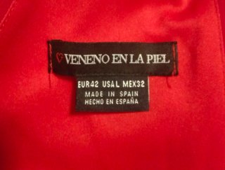 Mono fiesta mujer rojo