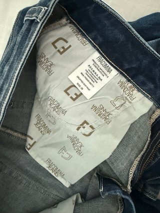 Fracomina Jeans Betty Cropped Strass Tg 29