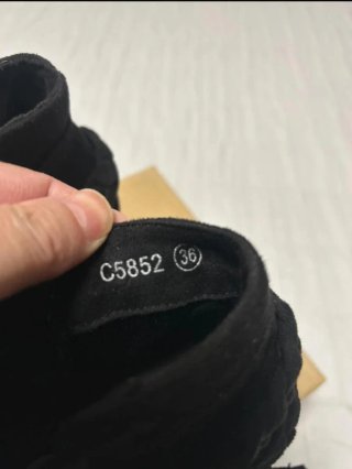 Botines negros mujer talla 36