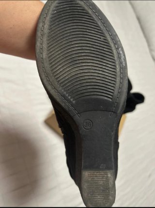 Botines negros mujer talla 36