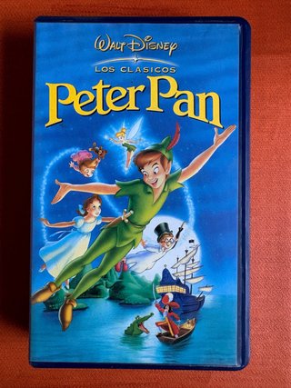VHS Peter Pan Clásicos Disney Español