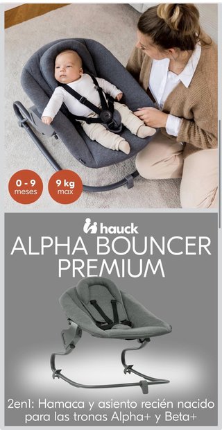 Hamaca Hauck Alpha Bouncer Premium