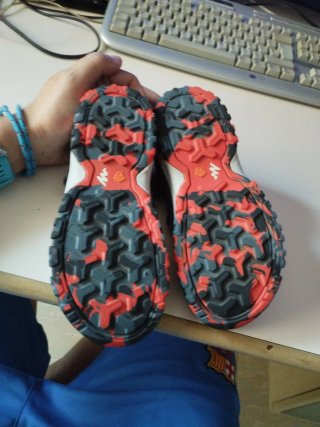 Sandalias Quechua Talla 32 Azul Naranja